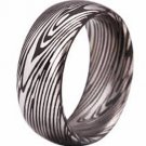 COI Tungsten Carbide Damascus Wedding Band Ring - TG3807