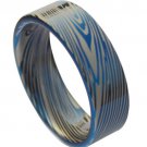 COI Tungsten Carbide Damascus Wedding Band Ring - TG3823