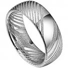 COI Tungsten Carbide Damascus Wedding Band Ring - TG4338AA