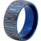 COI Tungsten Carbide Damascus Wedding Band Ring - TG4525