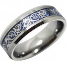 COI Tungsten Carbide Dragon Wedding Band Ring - TG3697