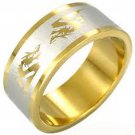 COI Tungsten Carbide Dragon Wedding Band Ring - TG3989