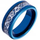 COI Tungsten Carbide Dragon Wedding Band Ring - TG4195
