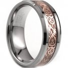 COI Tungsten Carbide Dragon Wedding Band Ring - TG4309