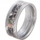 COI Tungsten Carbide Damascus Camo Wedding Band Ring - TG1897AA