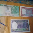 Indian 3 gem UNC bank currency notes lot for sale