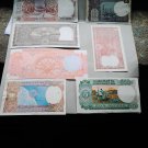 Indian 7 gem UNC bank currency notes lot for sale