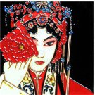 proqgf beijing opera ceramic photo craft art