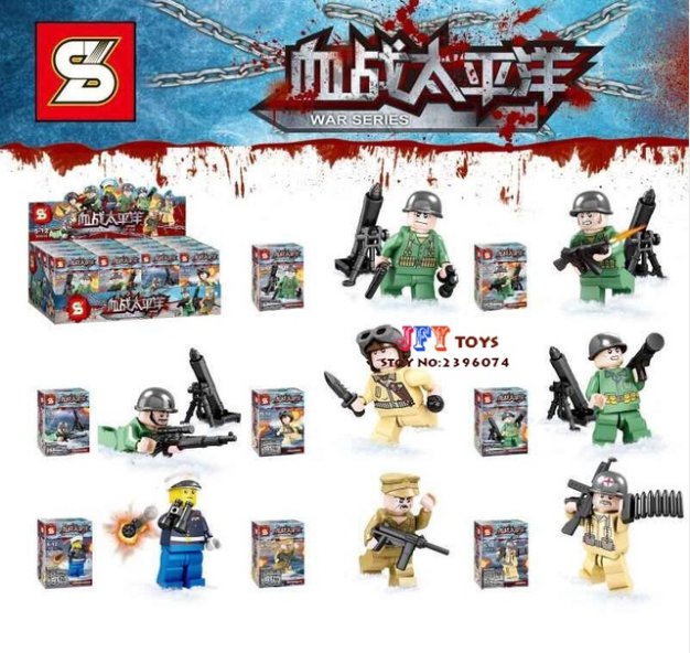 8pcs star wars super heroes The FORCE AWAKENS Rely Finn Storm Trooper building blocks SY614