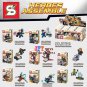 8pcs star wars super heroes The FORCE AWAKENS Rely Finn Storm Trooper building blocks SY619