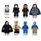 8pcs The Force Awakens Clone Trooper Commander Fox Rex Storm Series building blocks PG8053