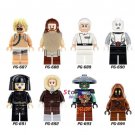8pcs Star Wars Clone Trooper Figure Stormtrooper Commander Neyo Kylo Ren building block PG8037