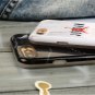 Fly Man Jordan 23 Cover case for iPhone X 8 7 6S 6 Plus Anti-Fade Marble pattern soft TPU