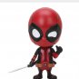 Mini 10cm Marvel Toys Deadpool Figure Bobble-Head