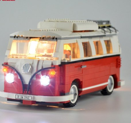 MTELE DIY LED Light Up Kit For Creator Series The T1 Camper Van Light