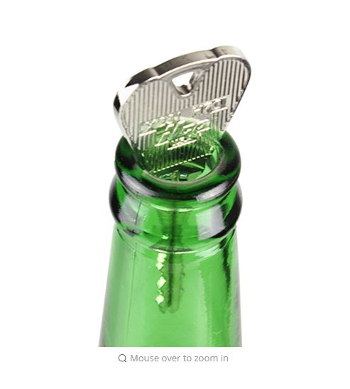 2 Pcs New Magic Trick Toy Folding Key Thru Bottle