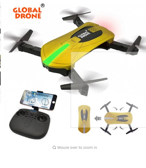 RC Drones with hd Camera RC Helicopter Foldable Mini Drone FPV