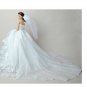 Cheap wedding dress for barbie doll dress up for Barbie princess dress clothes