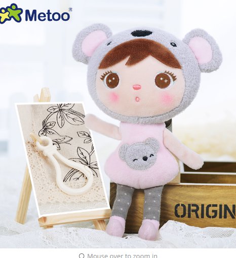 Kawaii Stuffed Plush Animals Cute Backpack Pendant Baby Kids Toys