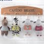 17cm Kawaii Plush Sweet Cute Cartoon Stuffed Backpack Pendant Baby Kids Toys