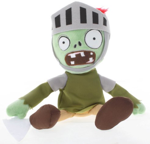 Newest 30cm PVZ Plant Vs Zombies Plush Toys Knight Zombie Plush Toy Dolls