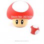 9cm Anime Cartoon Super Mario Red Mushroom Coin Piggy Bank Mario