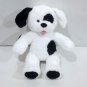 40cm Cute White And Black Dog Plush Toy Animal Dog Stuffed Doll