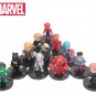4-5cm 12pcs/set Marvel Toys The Avengers Figure Set Q Version Iron Man
