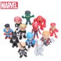12pcs Q Version The Avengers Figure Set Marvel Toys 4-5cm Iron Man