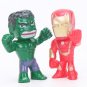 12pcs Q Version The Avengers Figure Set Marvel Toys 4-5cm Iron Man
