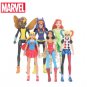 6pcs/set 15cm Marvel Toys Super Hero Girls Figure Set Wonder Woman