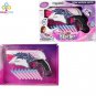 6 Bursts Soft Bullet Gun Plastic Children's Toy Pink Angel Guns Outdoor