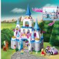SLUBAN Enchanted Castle Building Blocks Sapphire Princess Castle Girl