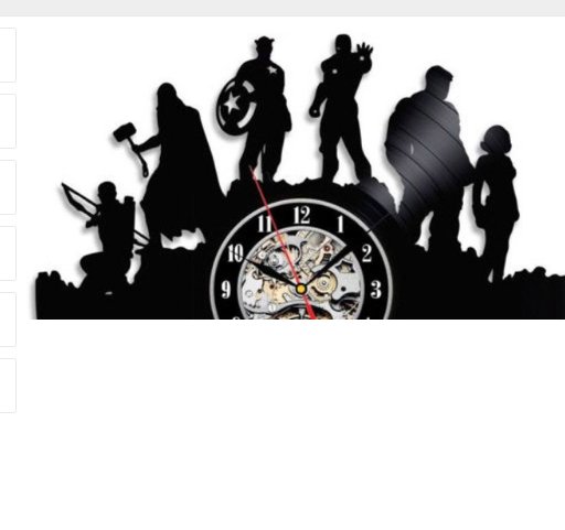 Marvel Avengers Wall Clock Modern Design Vintage Retro Style Classic