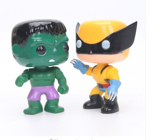 10cm 10pcs/set Justice League & Avengers Figure Set Super Hero