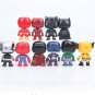 10cm 10pcs/set Justice League & Avengers Figure Set Super Hero