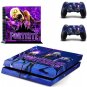 F Vinyl Decal PS4 Skin Sticker for Sony Playstation 4 Console + Two Controllers