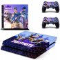 F Vinyl Decal PS4 Skin Sticker for Sony Playstation 4 Console + Two Controllers