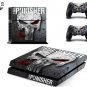 Decal PS4 Skin Sticker for Sony Playstation 4 Console and 2Pcs Controller