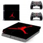 PS4 Vinyl Skin Air Man: Jordan Decals PS4 Console Skin and 2 Controller Sticker for Sony PS4