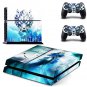 Final Fantasy VII Vinyl Skin Sticker Cover for Sony PS4 PlayStation 4 and 2 controller skins