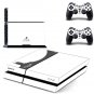 Batman PS4 Skin Sticker for PS4 System Playstation 4 Console with 2 Controller Skins--white