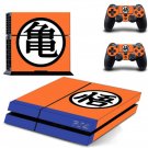Anime Dragon Ball Goku Decals Vinly PS4 Skin Cover Sticker Cover for Sony PS4+2 controller skins