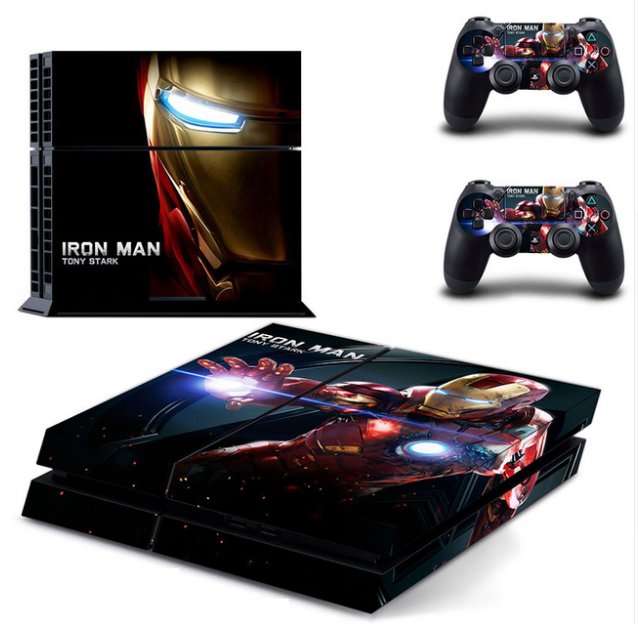 Superman VS Batman Vinyl Decal Protect Film PS4 Consol+Controller Skins Sticker For Sony PS4 Cover