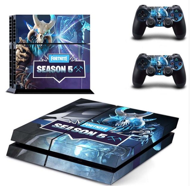 F New Season Design PS4 Skin Vinyl Sticker for Sony Playstation 4 Console and Two Controller