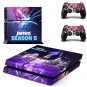 F New Season Design PS4 Skin Vinyl Sticker for Sony Playstation 4 Console and Two Controller
