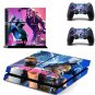 F New Season Design PS4 Skin Vinyl Sticker for Sony Playstation 4 Console and Two Controller