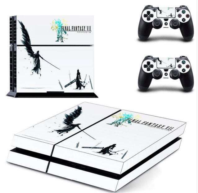 Final Fantasy XIII Vinyl Skin PS4 Skins Sticker for Sony PS4 Console+2 Remote Wireless Controller