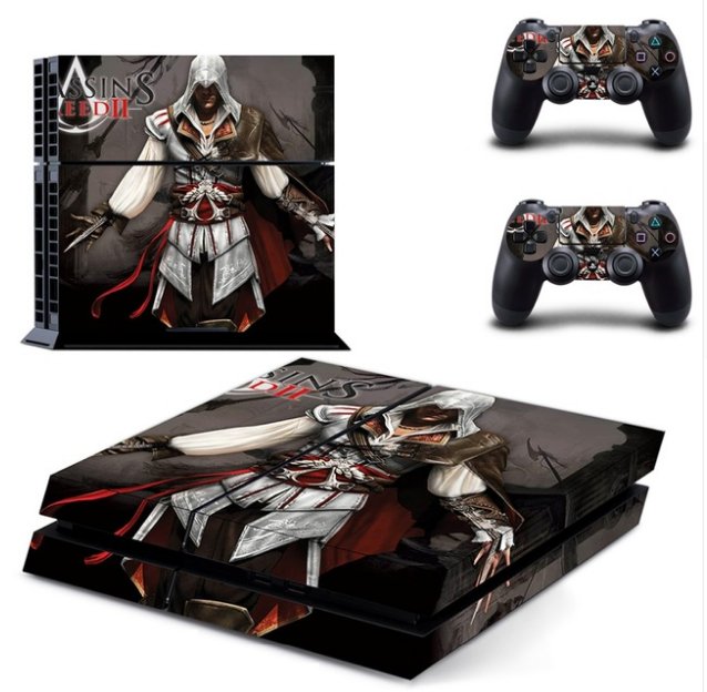 Assassins Creed Vinyl Decal PS4 Skin Sticker for PS4 Console+2 ...