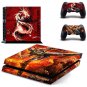 Mortal Kombat Vinyl Skin Sticker Cover for Sony PS4 Console and 2 controller skins